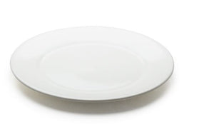 Round Plate 9"D, White