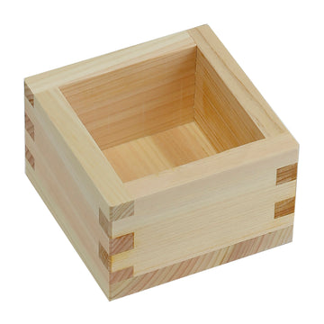 Wooden Sake Cup-Large 3 3/8" x 3 3/8"