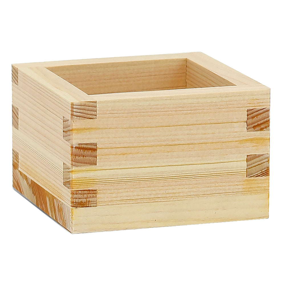 Wooden Sake Cup-Large 3 3/8" x 3 3/8" Ladies