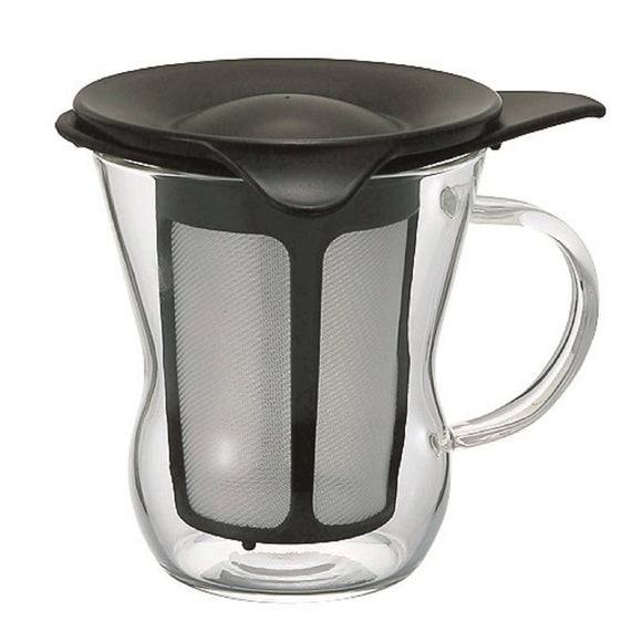 HARIO One Cup Tea Maker 200ml, Black