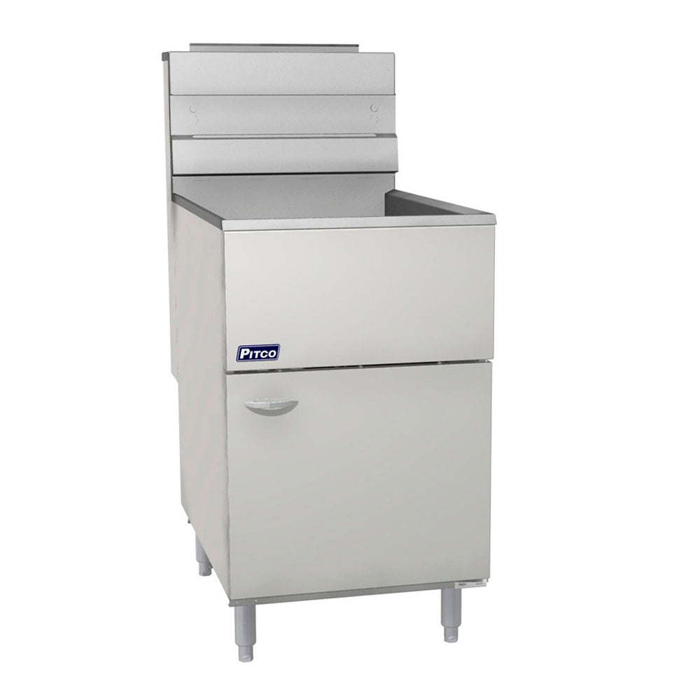 Fryer Solstice Standard Gas 50lbs SS Tank 70,000Btu