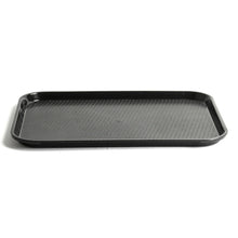 17¾″ × 14″ Black Plastic Cafeteria Tray