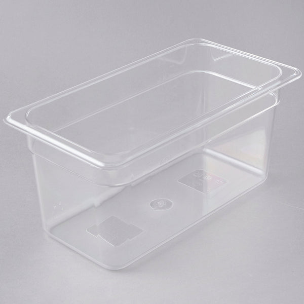 1/3 Size Poly Carbornate Pan 6" Deep