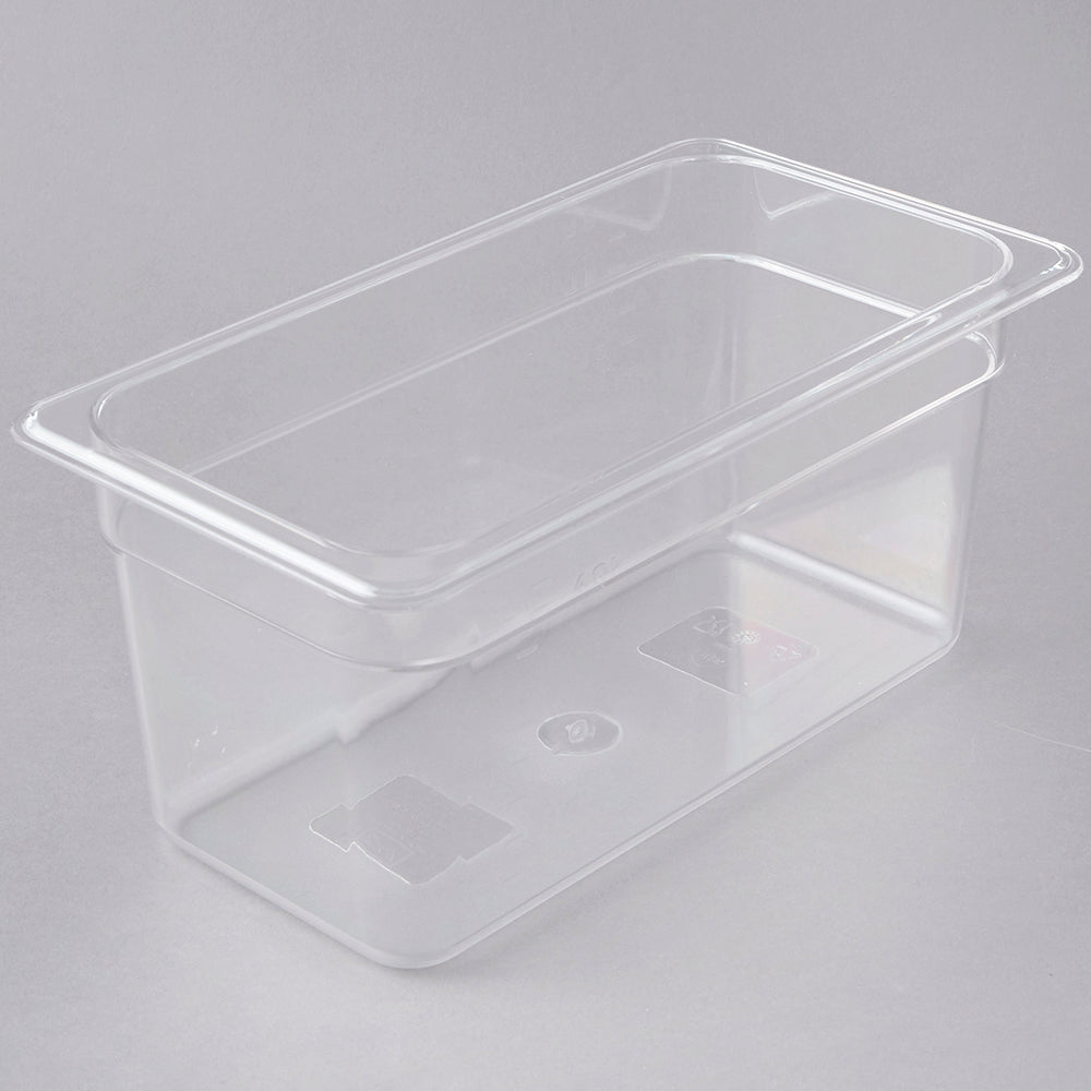 1/3 Size Poly Carbornate Pan 6" Deep