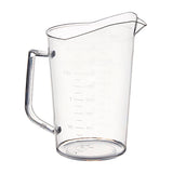 Polycarbonate Measuring Cup — 2 qt, Raised Graduations
