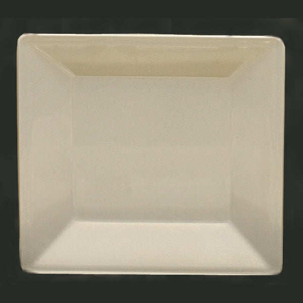 8-1/4" Melamine Square Plate 7/8"Deep, Passion Pearl