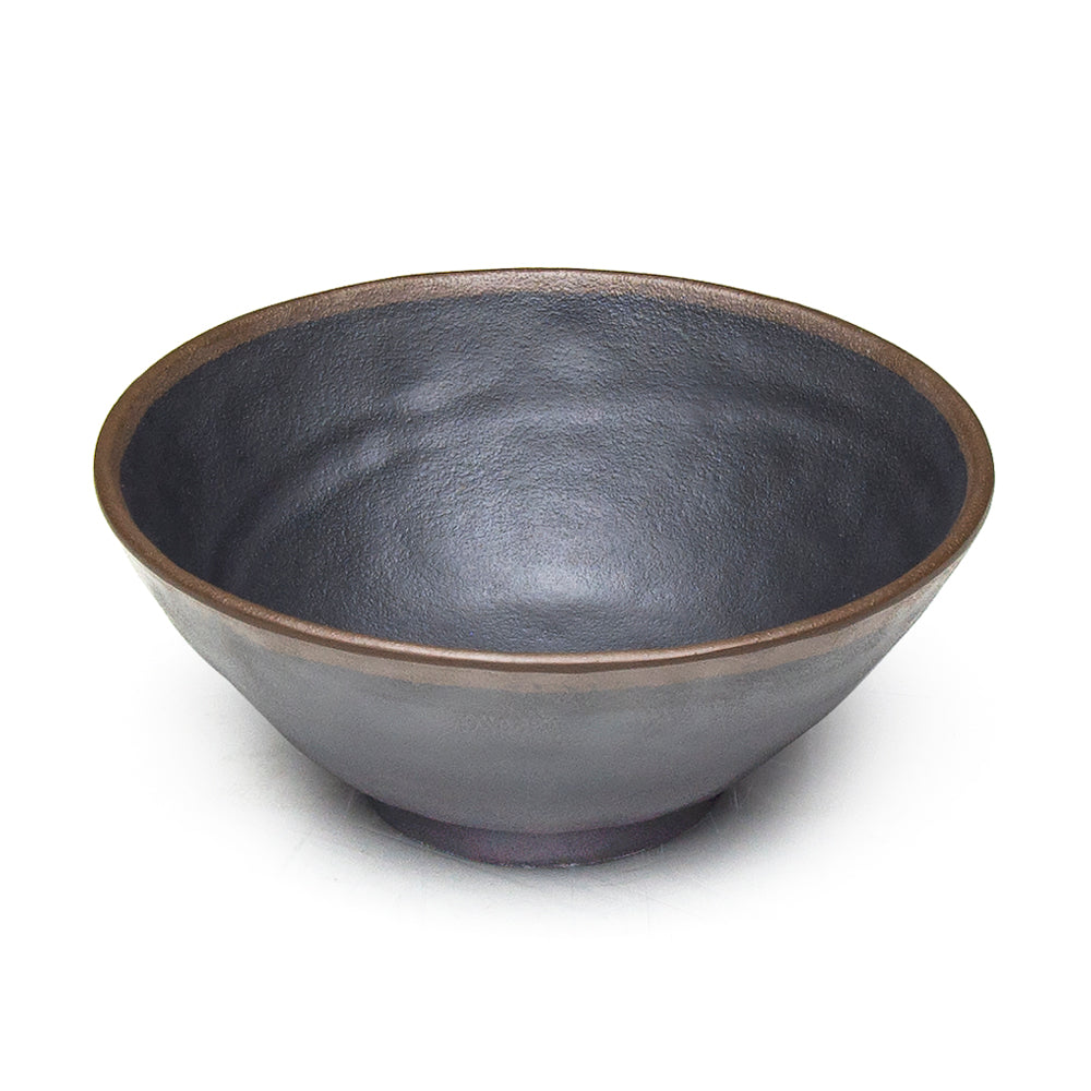 Melamine Round Bowl 8.25", Tenmoku