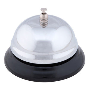 Table Bell Chrome Plated 31/2"