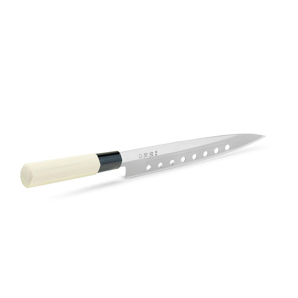 Sekiryu - Yanagi Knife, Stainless Steel w/ Holes 200mm – Eden