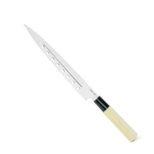 Sekiryu - Yanagi Knife, Stainless Steel w/ Holes 200mm