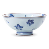 Porcelain Rice Bowl 4.5", Blue Flower