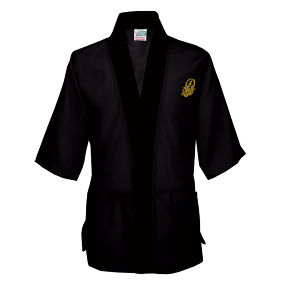Sushi Coat, Bk Poly Cotton -(L)