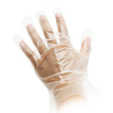Disposable Clear Gloves (100pc), Large