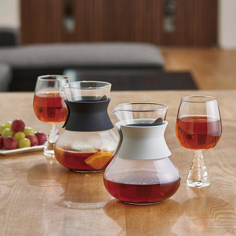 TDC-50-B — the black decanter within a tea setting