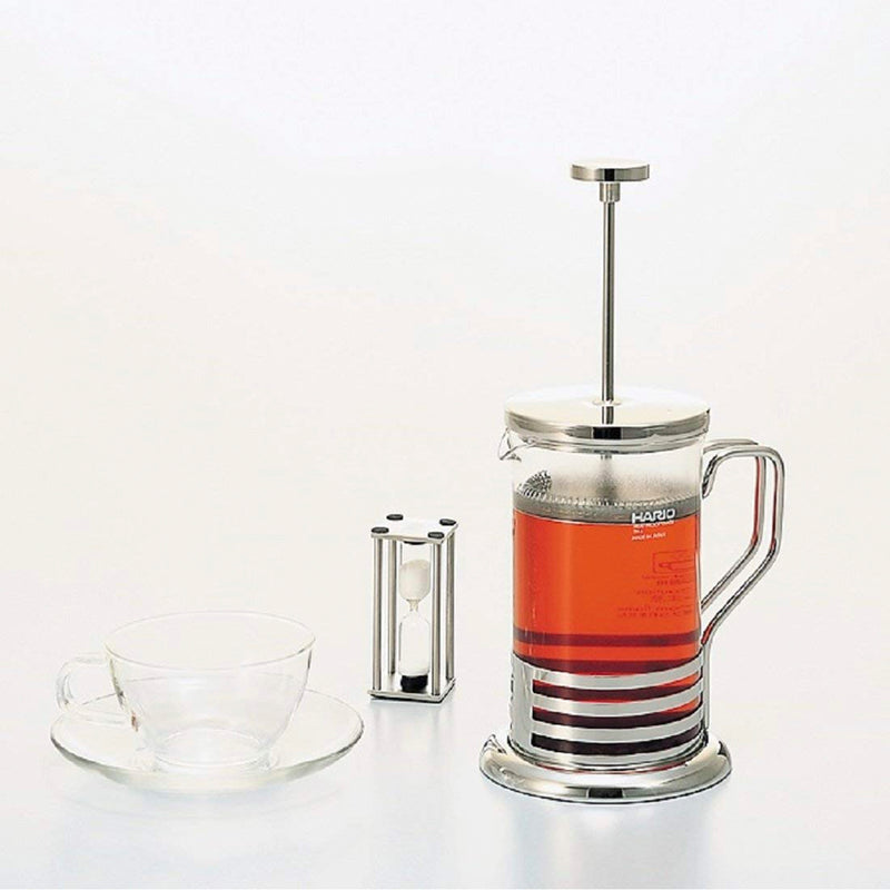HARIO Harior Bright 2-cup tea and coffee plunger — a place in the tea routine
