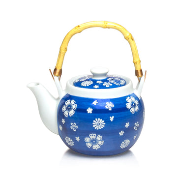 Teapot W/Strainer Pc 40 Fl Oz.  (6"D  x  5.5"H)