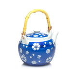Teapot W/Strainer Pc 40 Fl Oz.  (6"D  x  5.5"H)