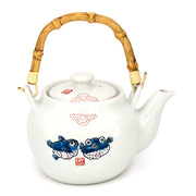 PUFFER FISH TEA POT  w/strainer 42 fl oz