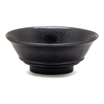 Round Noodle Bowl 8.25", Black