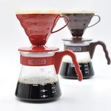 HARIO V60 Coffee Dripper & Server 700ml, Red