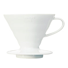 HARIO V60 Ceramic Coffee Dripper 02, White