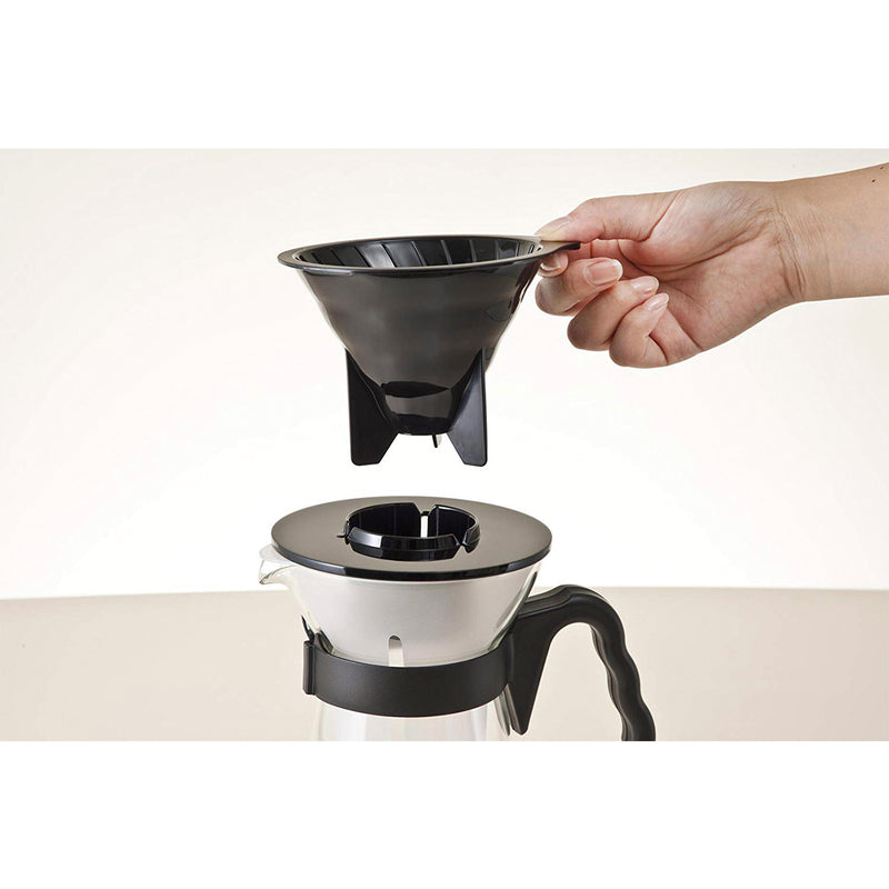 VIC-02B — lifting the dripper from the top