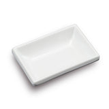 Melamine Rectangular Sauce Dish 3.75"x2.75", White