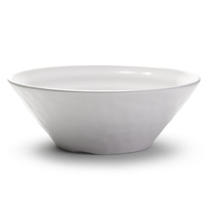 Melamine Round Noodle Bowl 9", White
