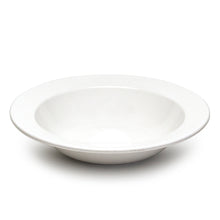 9.4″ White Melamine Deep Pasta Plate
