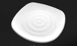 World Bell White Melamine Square Plate