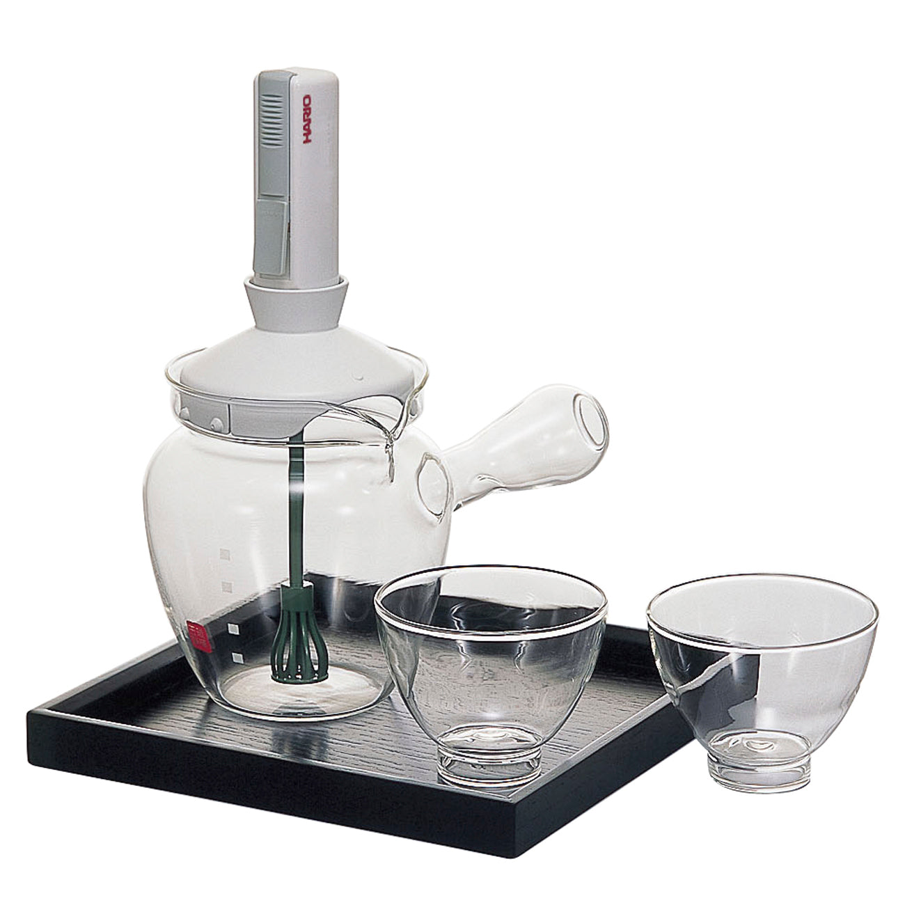 HARIO Glass Matcha Green Tea Latte Set