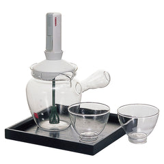 HARIO Glass Matcha Green Tea Latte Set