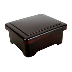 Lacquer Unagi Box - Brown (Burgundy)