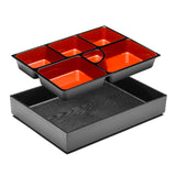 Japanese Lacquer Bento Box [Large]