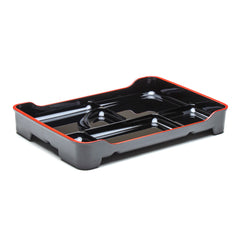 Lacquer Lunch Tray With Divider, Black