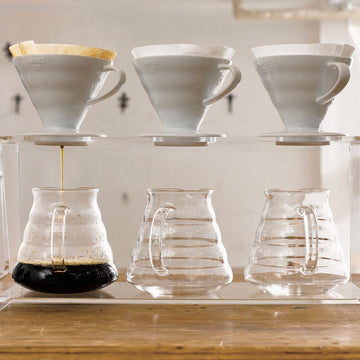 HARIO V60 "Clear" Glass Coffee Range Server 600ml