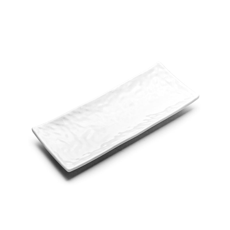 YG-5310SW white melamine ripple texture in plain white