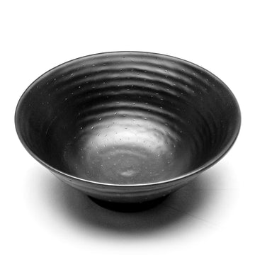 Melamine Noodle Bowl 7-1/4", Matte Black