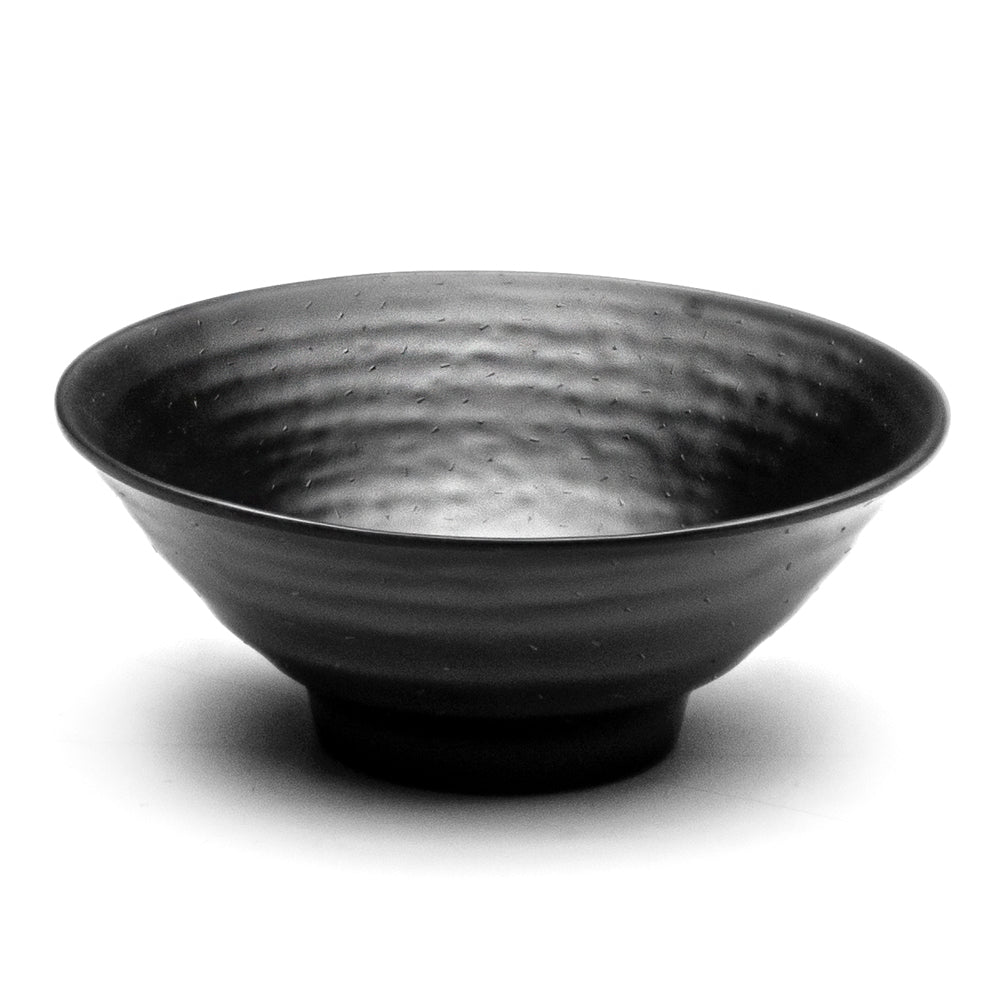 Melamine Noodle Bowl 7-1/4", Matte Black