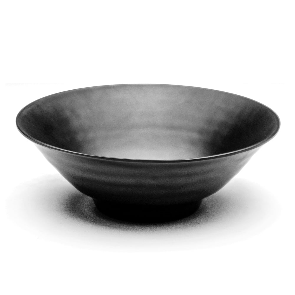 Melamine Noodle Bowl 9-3/4”, Matte Black