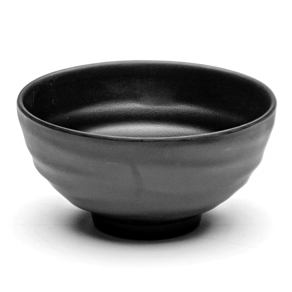 Melamine Donburi Bowl 5-1/2”, Matte Black