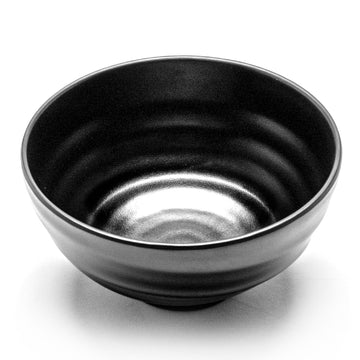 Melamine Noodle Bowl 7-1/2”, Matte Black