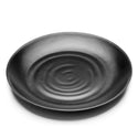 13½ in Matte Black Melamine Round Plate