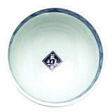 Round Donburi Bowl 5", Blue Wave