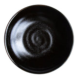 Black Round Plate 9.75"