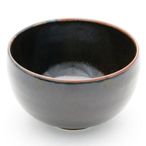 Round Rice Bowl 4", Black
