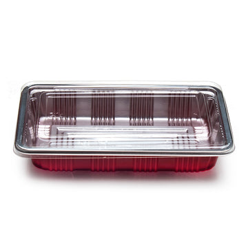 Lunch To-Go Plate with Lid, Large (100pc)