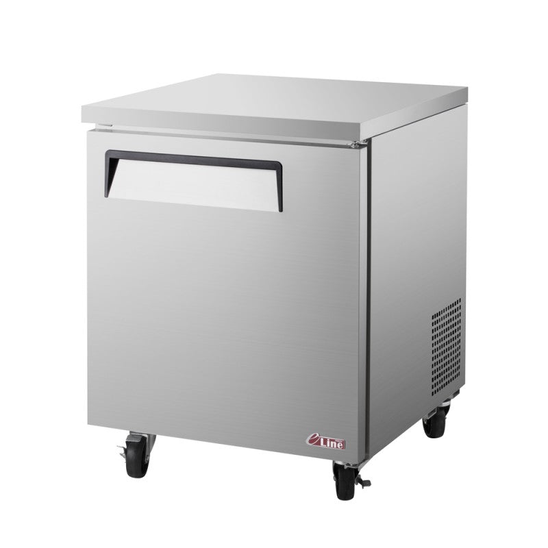 Turbo Air E-line Undercounter Freezer, 1 Section, 1 Door, 27"W