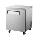 Turbo Air EUF-28-N single-door E-line undercounter freezer