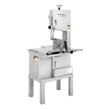 German Knife GBS-270S floor-standing meat saw, three-quarter view